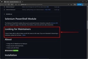 PowerShell Core入門 - 基本コマンドの使い方 第223回 PowerShellからMicrosoft Edgeを動かす - モジュール選び