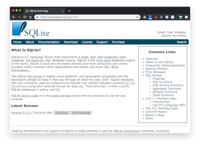 SQLite