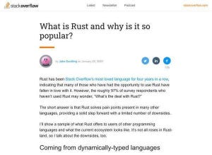 ゼロからはじめるプログラミング言語Rust 第3回 他のプログラミング言語から見たRustの特徴とは？