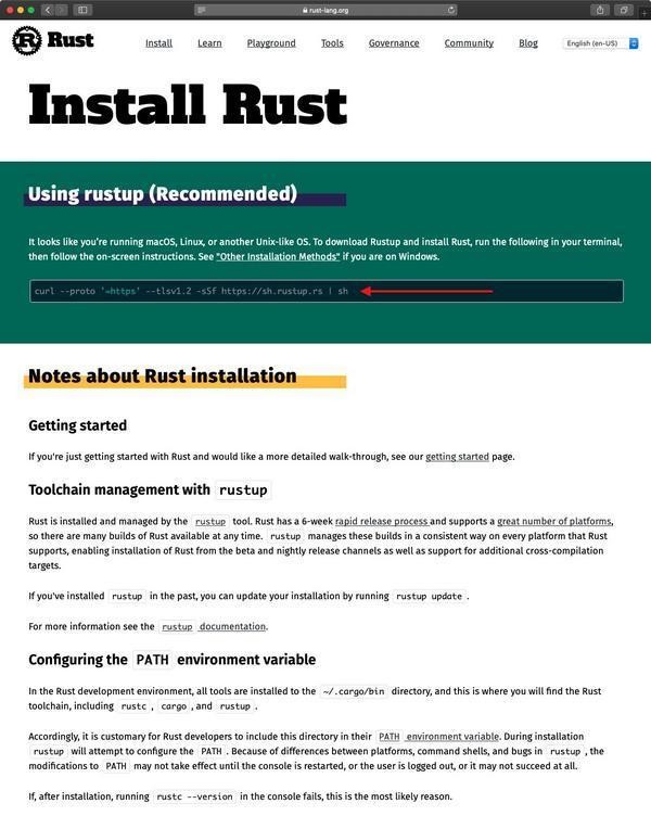 ゼロからはじめるプログラミング言語Rust 第5回 macOSにRustをインストールする方法