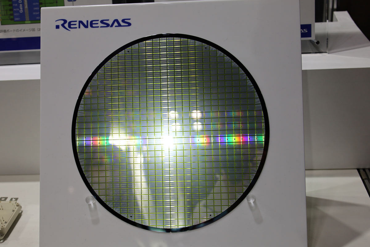 ルネサスの300mmウェハIGBT