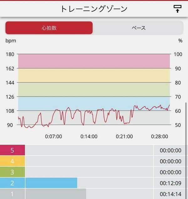 5kgのダンベルを背負ったケース