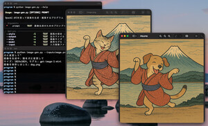 ゼロからはじめるPython 第131回 超簡単CLIライブラリTyperで画像生成コマンドを作ってみよう