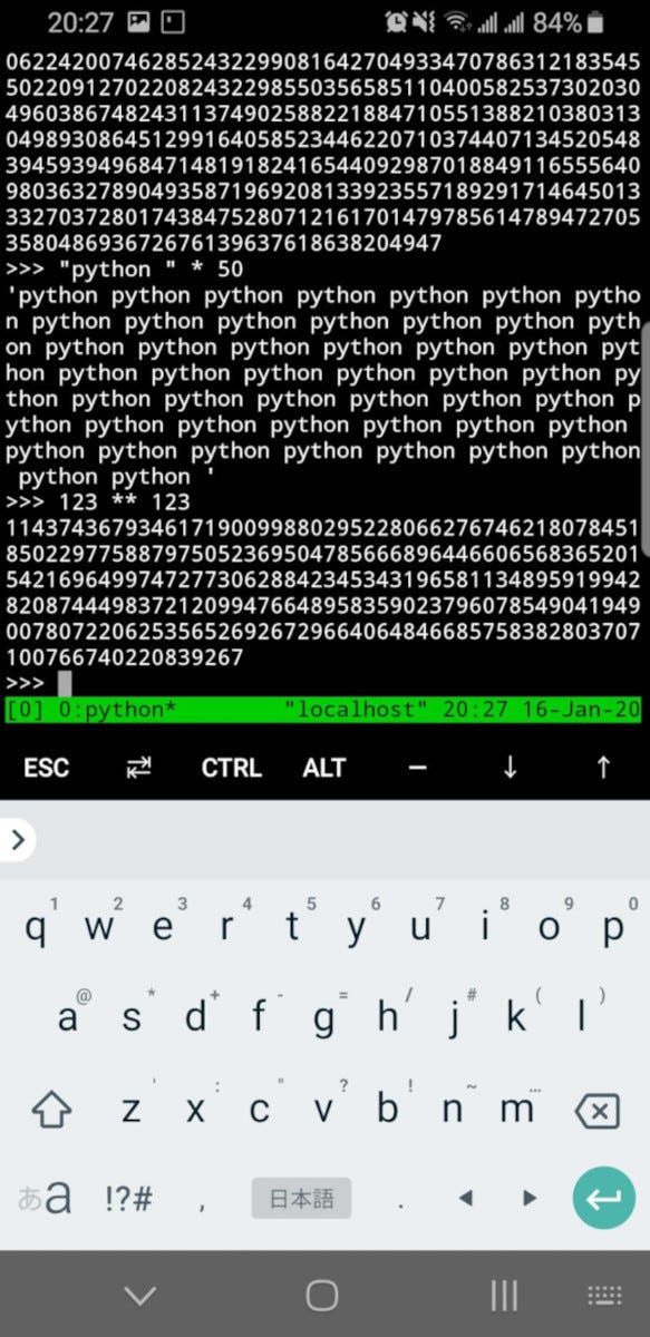 ゼロからはじめるpython 59 Androidでもpythonが使いたい Termuxを始めよう Tech