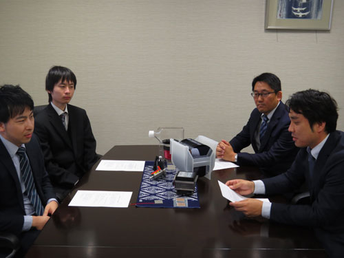 対談の模様