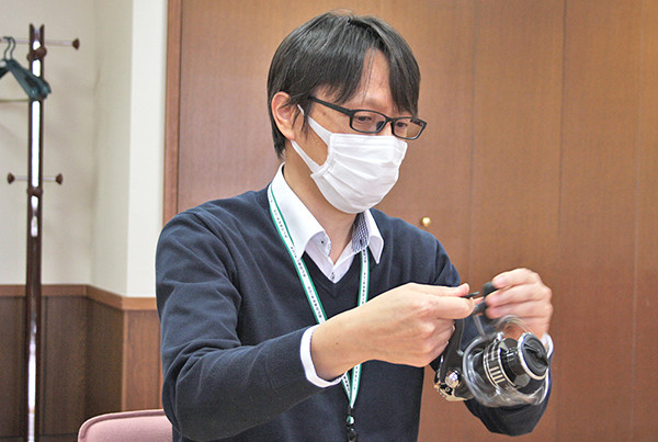 リールはこのように回す