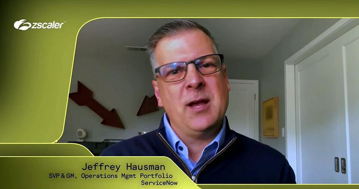 ServiceNow SVP&GM、Operations Mgmt Portfolio Jeffrey Hausman氏の写真