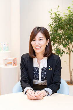 インタビューを受ける 池田 望氏