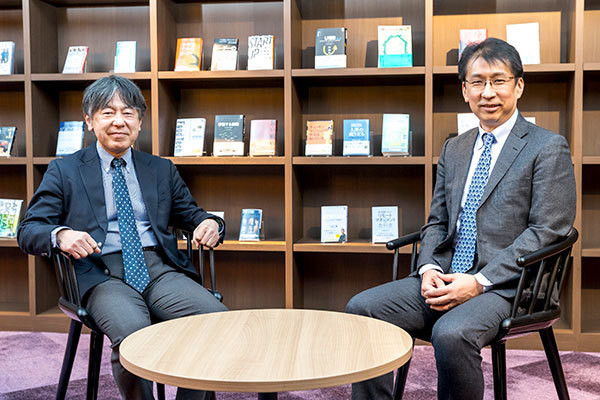 林田氏・東氏の集合写真