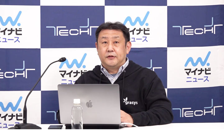 株式会社grasys SalesDivision SalesTeam Leader 山上 吉成 氏
