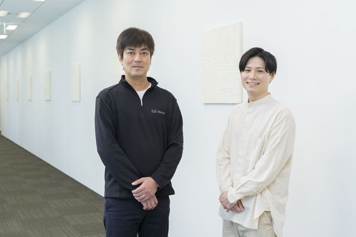 取材写真 左から、シスコシステムズ 脇中氏、ネットワンパートナーズ 本田氏