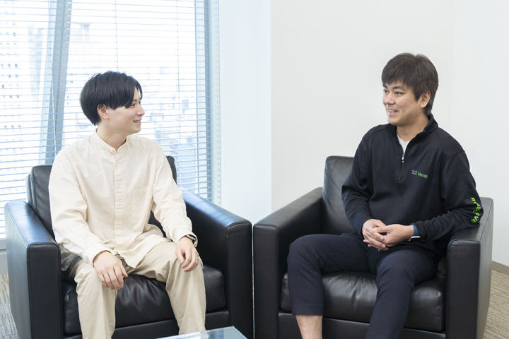 取材写真 左から、ネットワンパートナーズ 本田氏、シスコシステムズ 脇中氏