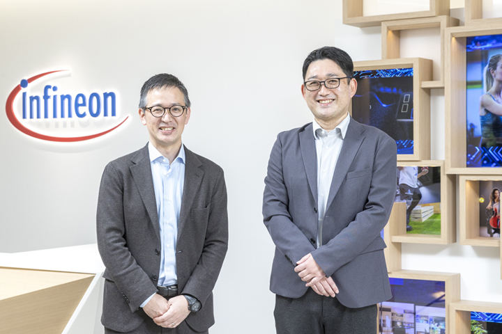 インフィニオン テクノロジーズ ジャパン株式会社 浦川辰也氏・近藤和彦氏