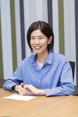 インタビューに答える藤田 由起氏