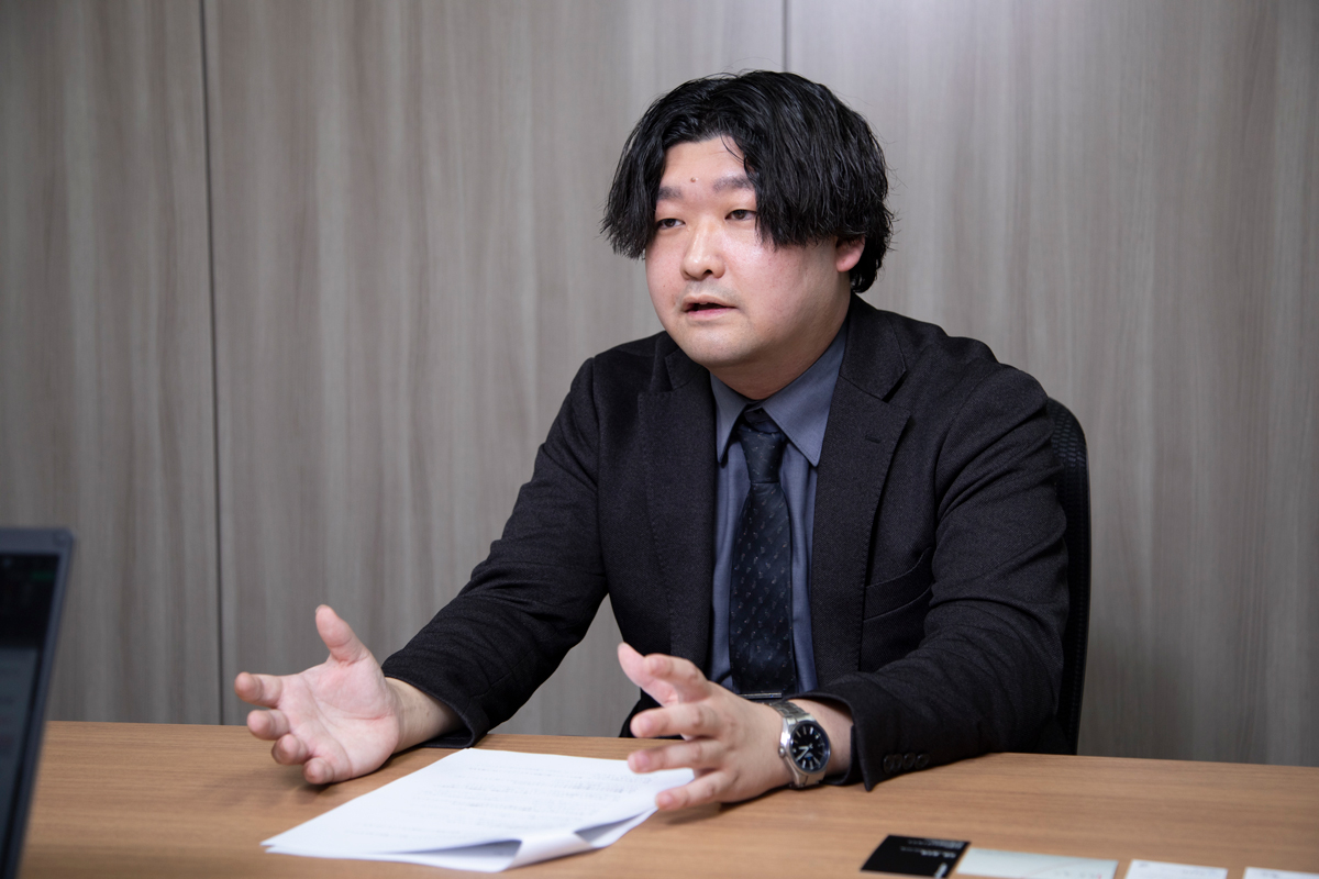 洋エレクトロ株式会社 ソリューション事業本部 ソリューション第4ビジネスユニット 営業第1グループの石黒 聖哉 氏