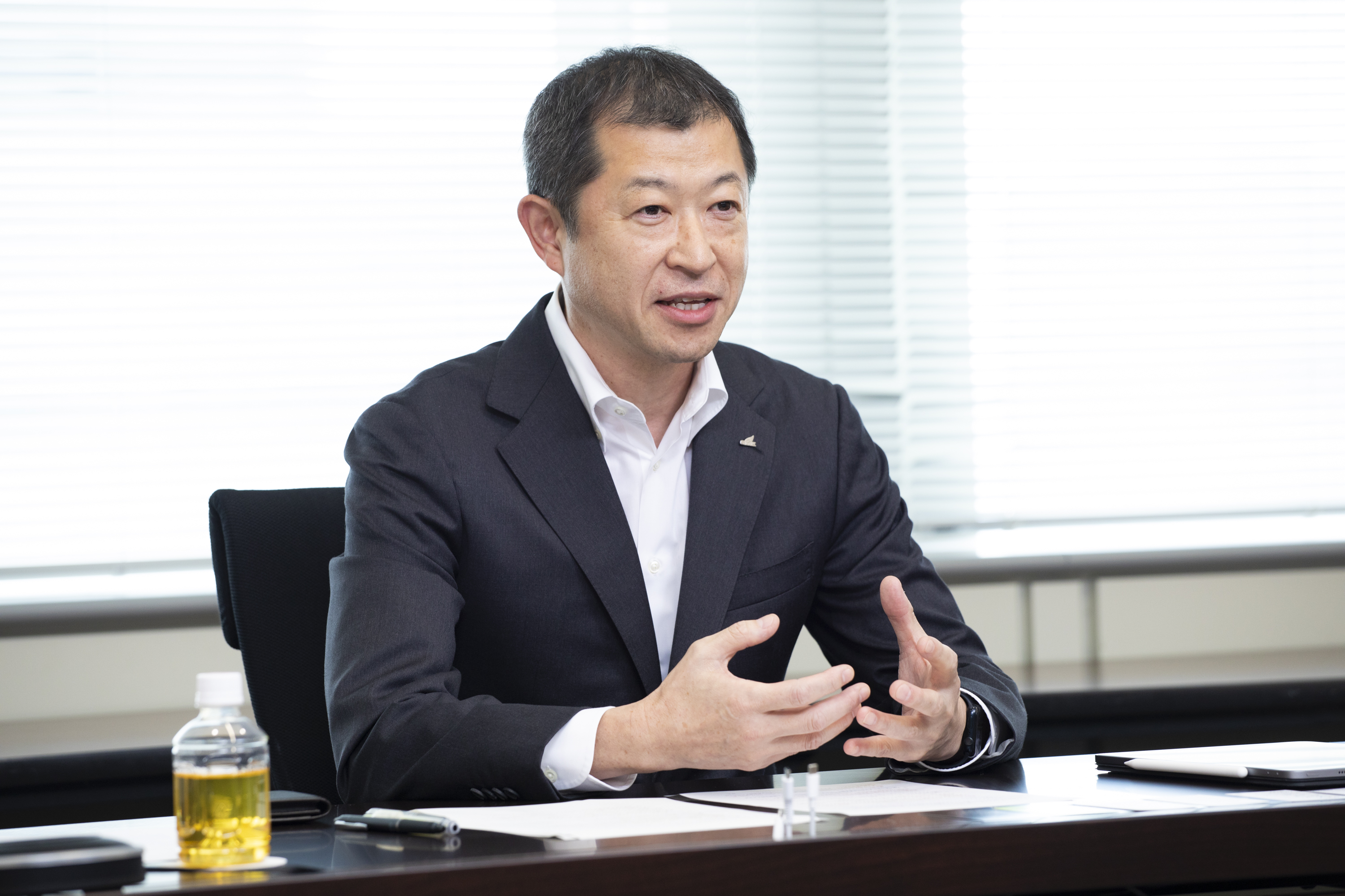 （写真）新日本空調株式会社 代表取締役社長  廣島 雅則 氏