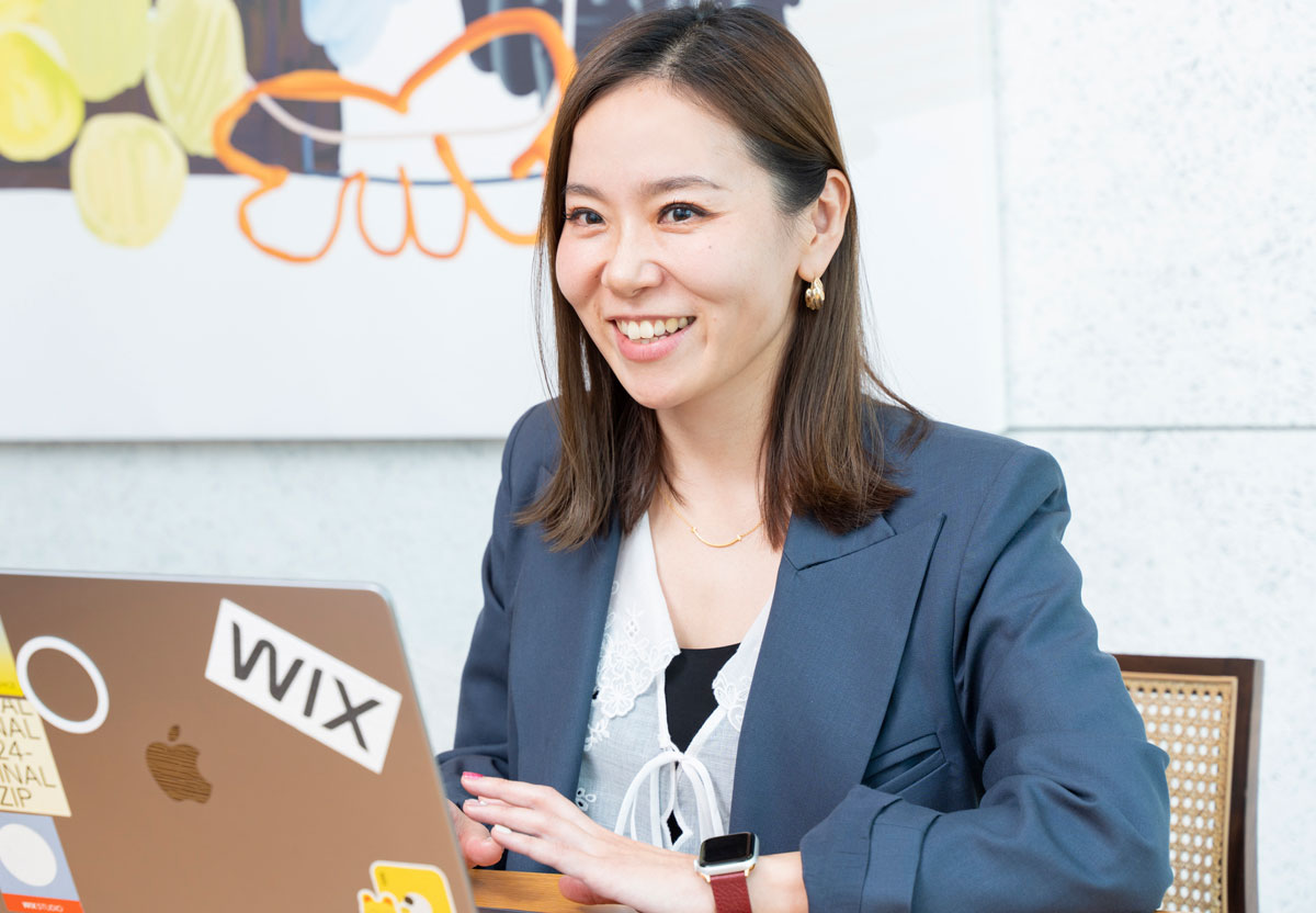 （写真）Wix　今村氏