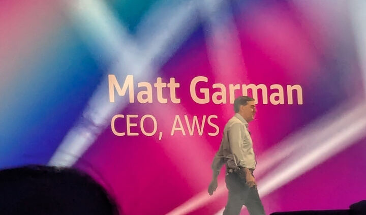 （写真）AWS　CEO　Matt Garman氏