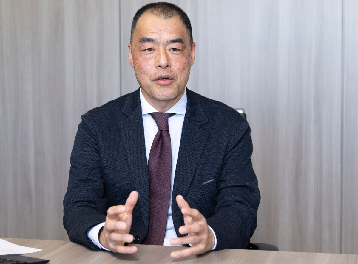音川氏が話している様子