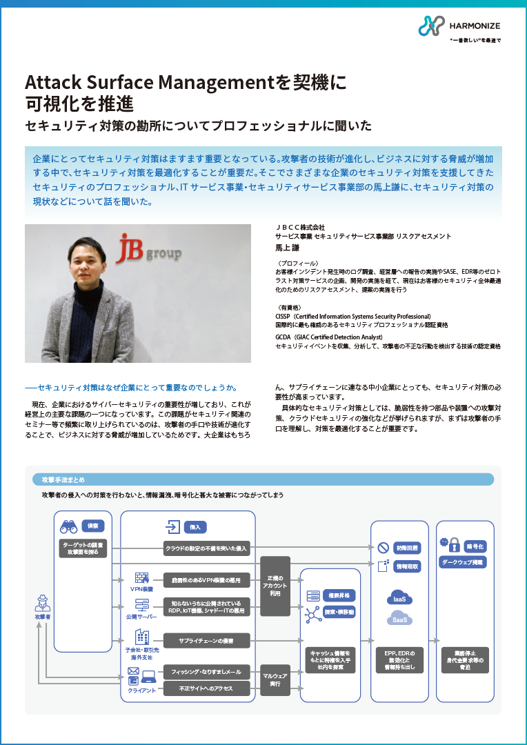 自社のIT資産を漏れなく可視化するには? セキュリティ対策の第一歩としてアタックサーフェス診断は不可欠