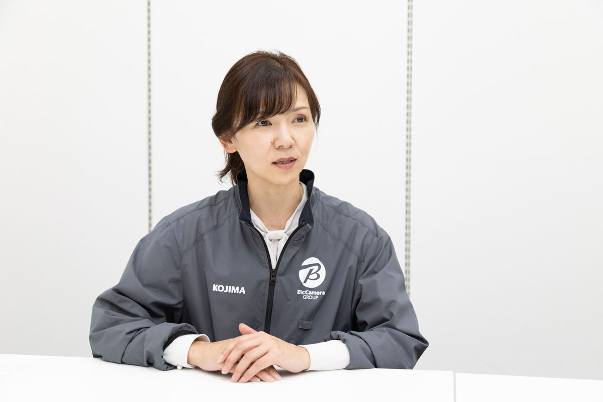 株式会社コジマ 営業本部EC事業部EC管理室（お客様センター）係長 飯田 由佳 氏