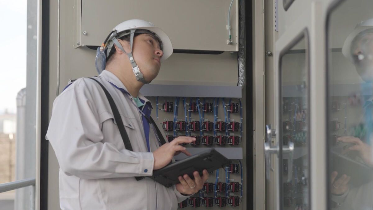 実際の点検時の様子