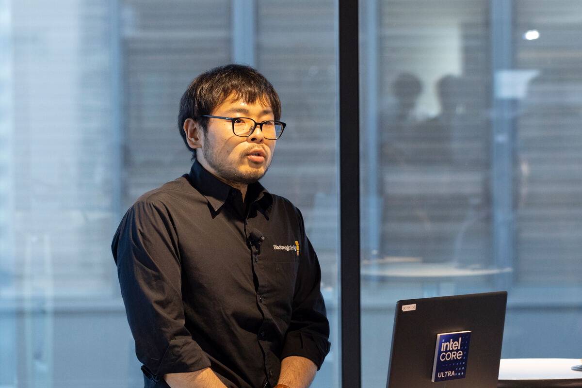 ブラックマジックデザイン株式会社 テクニカルサポート マネージャー 石井 裕貴氏