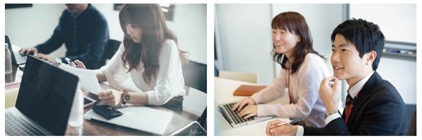 ほとんどの職員が Windows 10 のモバイル PC を所持して会議に臨んでいる