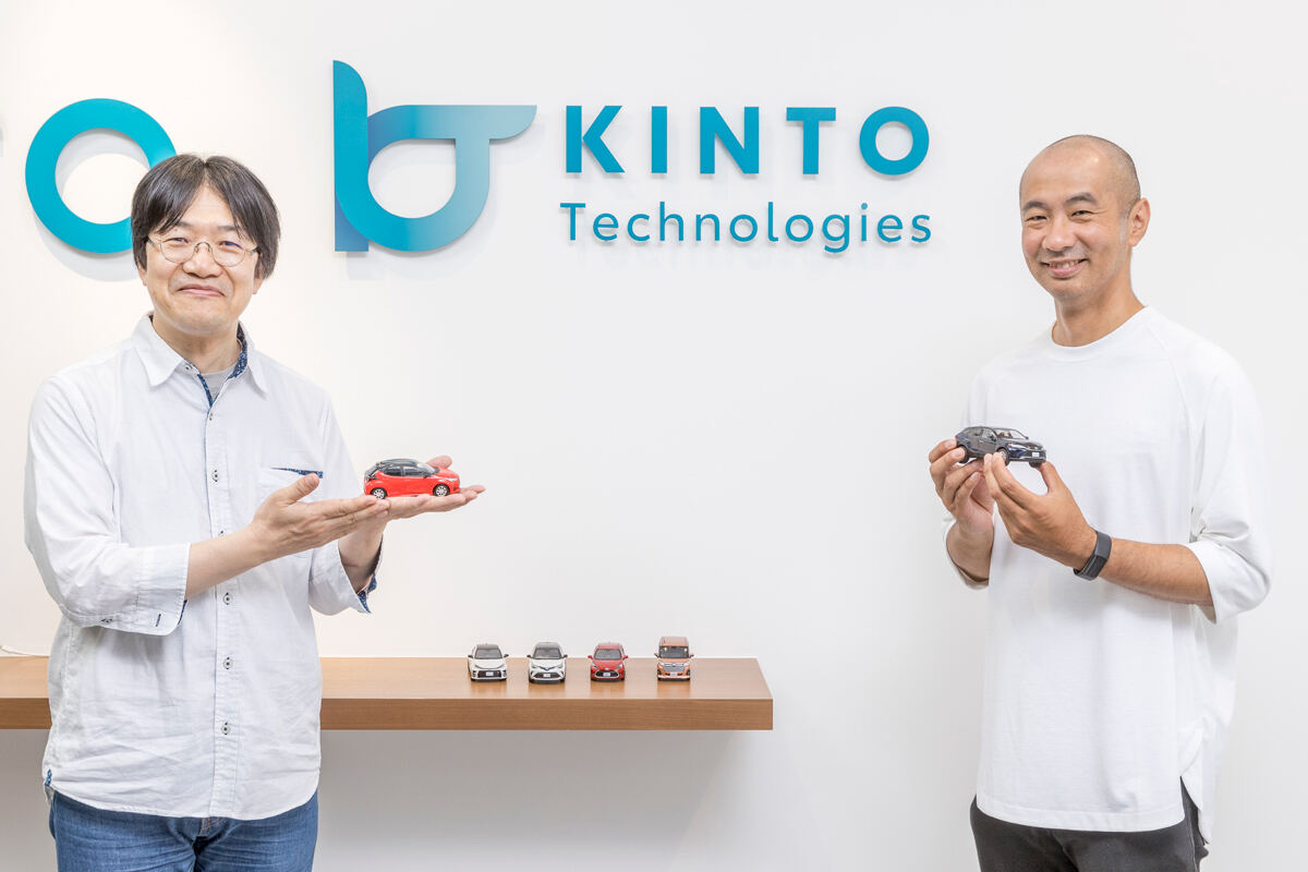 【写真】KINTOテクノロジーズ株式会社の西口浩司氏と朝長英樹氏