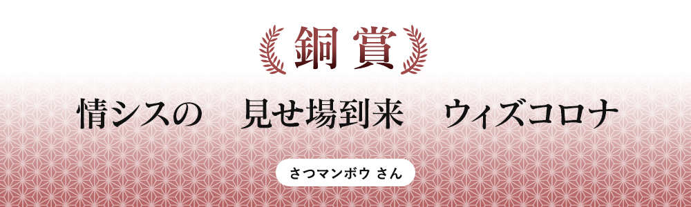 【銅賞】サーバーを　守って俺が　ダウンする（テクノボーさん）