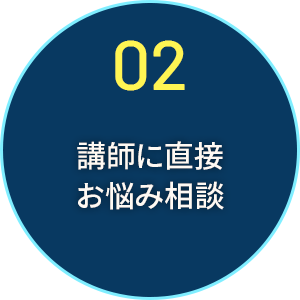 ０２ 講師に直接お悩み相談