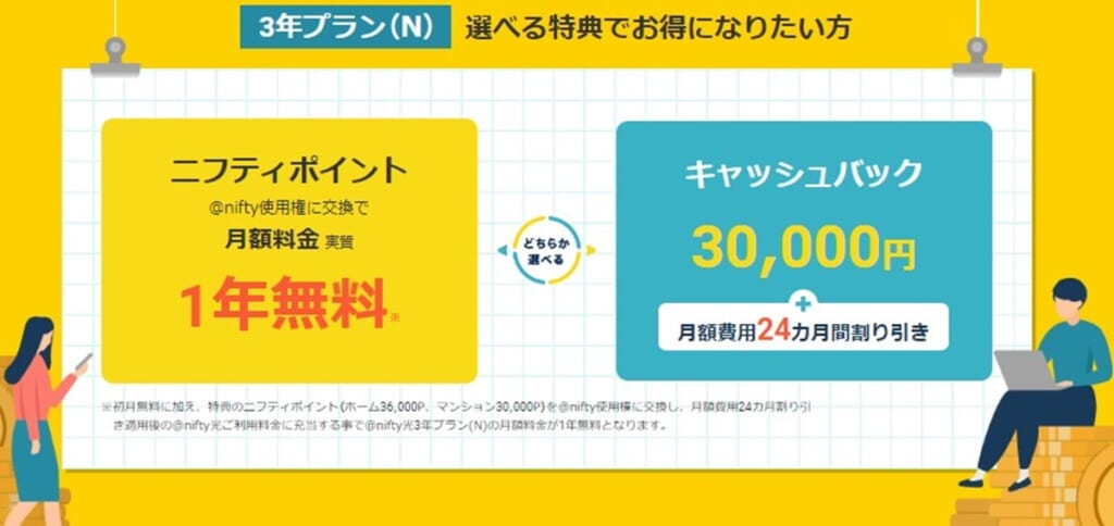 @nifty光のキャンペーン