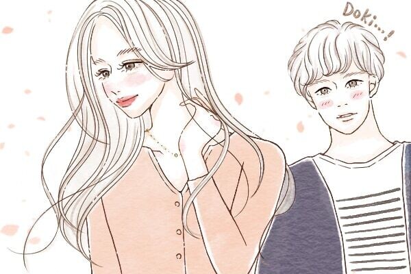 綺麗な女性の画像 イラスト