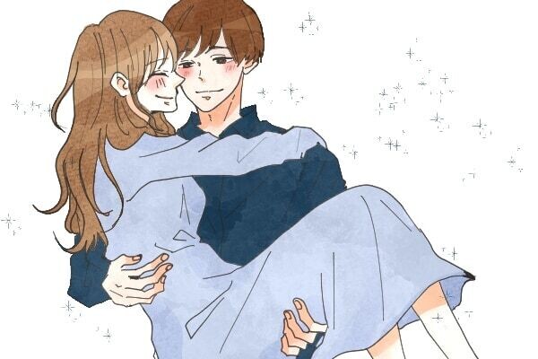 お姫様抱っこ イラスト
