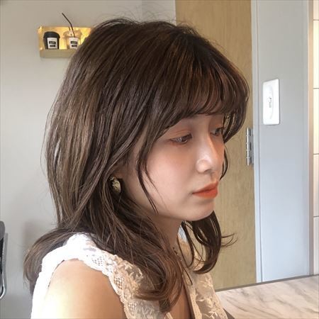 アドバイスを受けてセットしたヘア