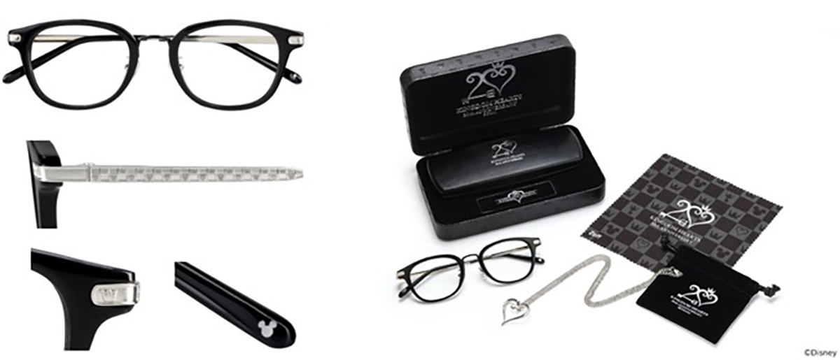 Zoff、「キングダム ハーツ」20周年記念のアイウェアを10種類発売