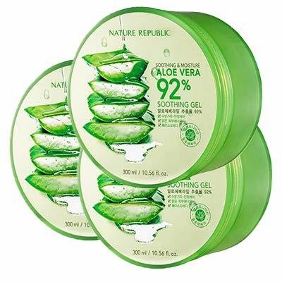 【正規品】【3個】ネイチャーリパブリック NATURE REPUBLIC アロエ スーディング ジェル 92％ アロエベラ 公式