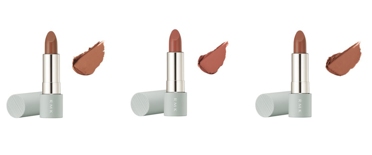 「RMK ザ マット リップカラー」(各3,850円)