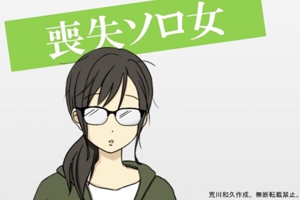 喪失ソロ女。周囲に合わせすぎて、自分自身を見失っている「ネガティブ女」。
