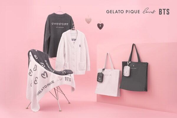GELATO PIQUE loves BTS] BLANKET (GRAY) – BTS JAPAN OFFICIAL SHOP