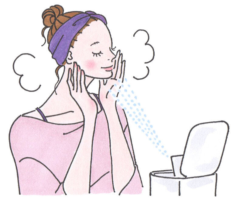 イラスト：肌悩みへの対策