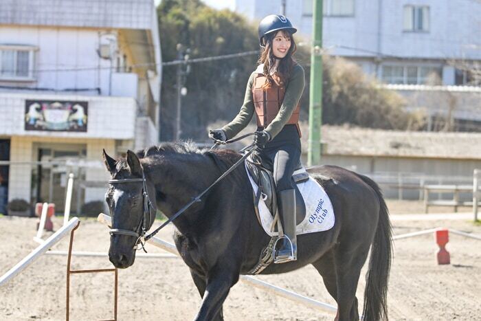 オリンピッククラブ乗馬体験