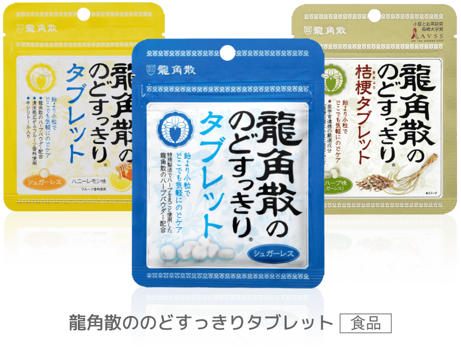 龍角散ののどすっきりタブレット（食品）