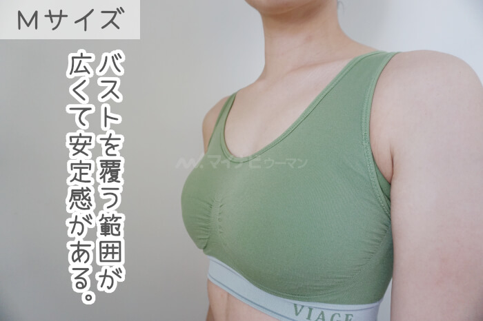 VIAGE(ヴィアージュ)のサイズを実際の写真で比較！選び方のコツが判明 