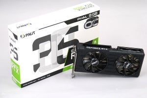 「Palit GeForce RTX 3050 Dual」レビュー - 静かで冷えるデュアルファン仕様